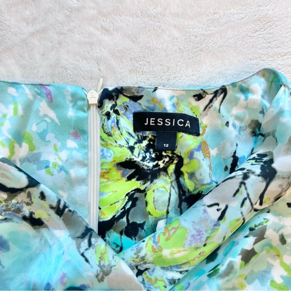 VINTAGE Y2K Cowlneck Dress - Picture 6 of 7